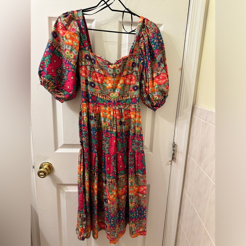 Reminds me of the Encanto movie. Something Isabella would wear.